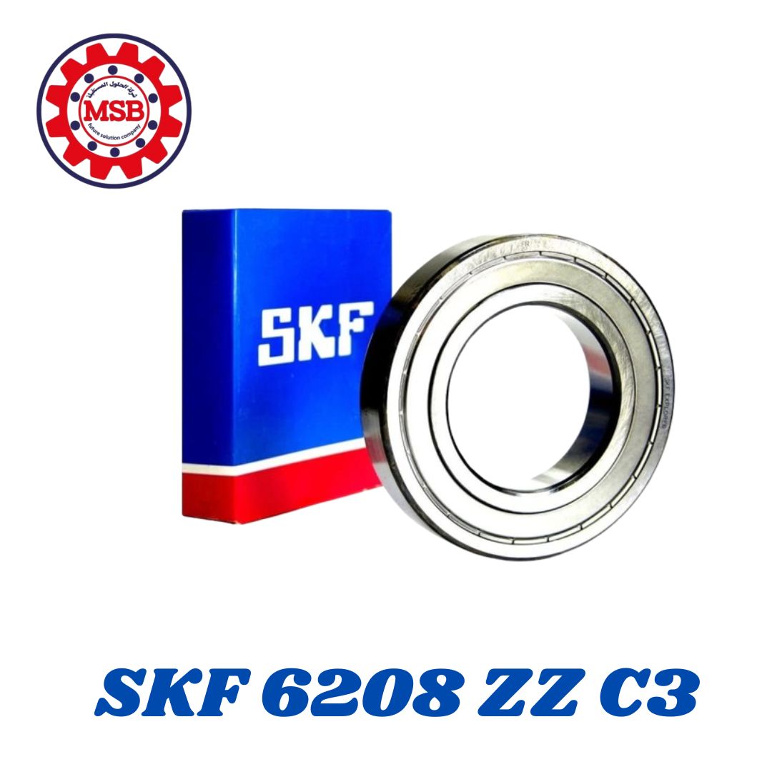 SKF 6208 ZZ C3 053- SKF 6208 ZZ C3 رمان بلي - الصورة 1